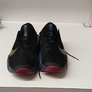 Nike Black and Pink Athletic Shoes